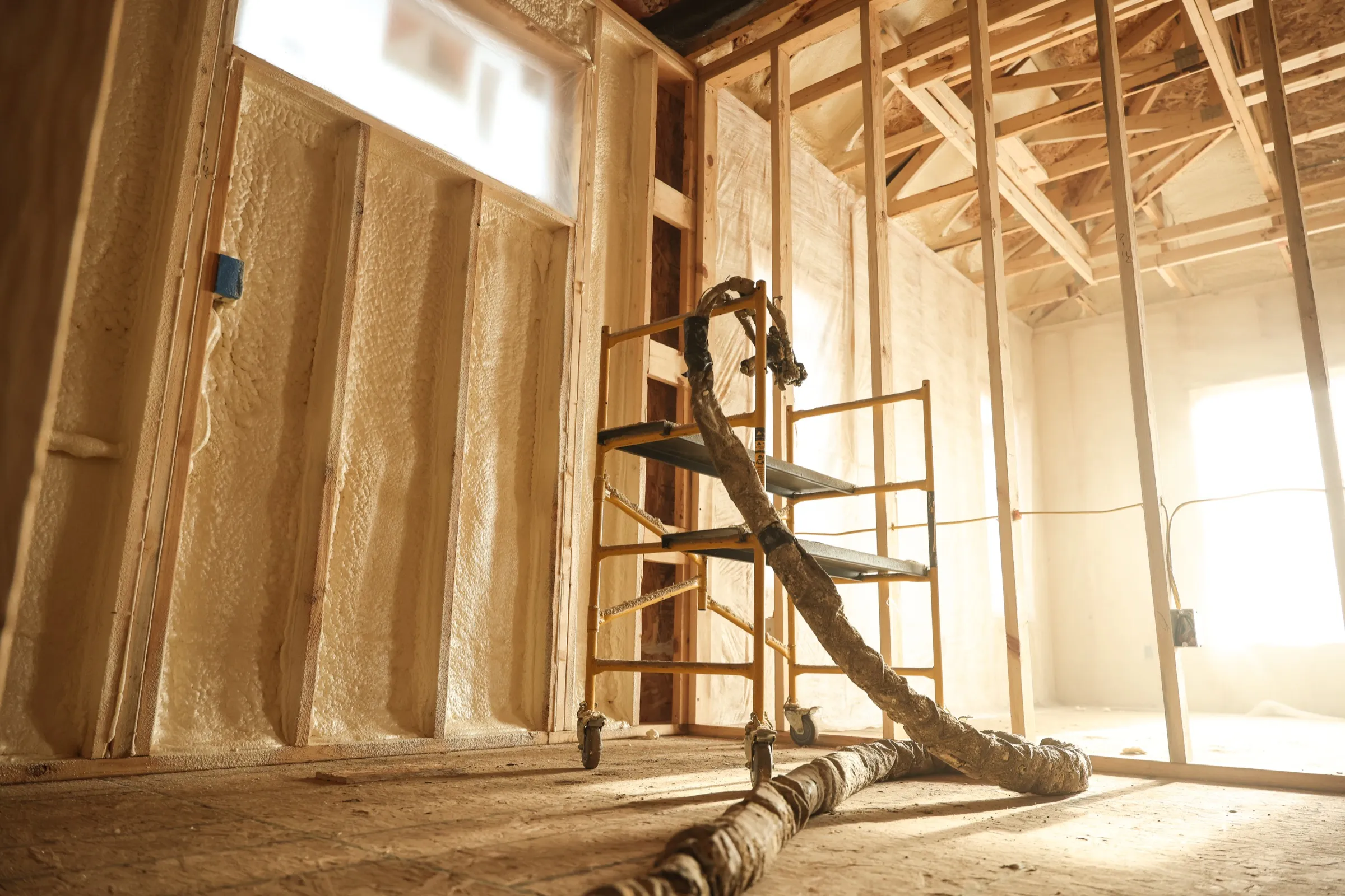 Spray foam insulation work in Rock Hill, South Carolina